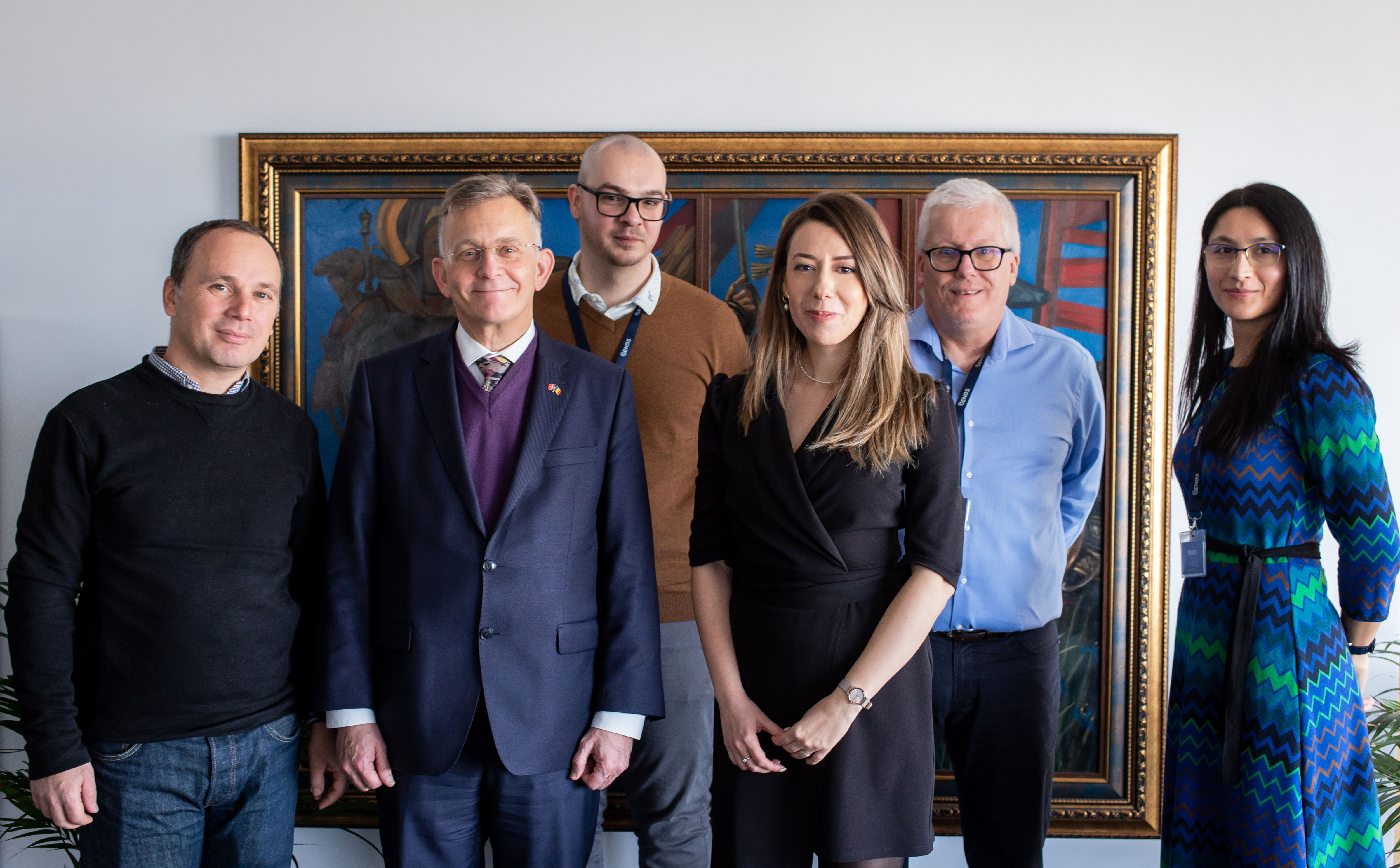We were honored to welcome to our office the new Ambassador of Denmark in Romania